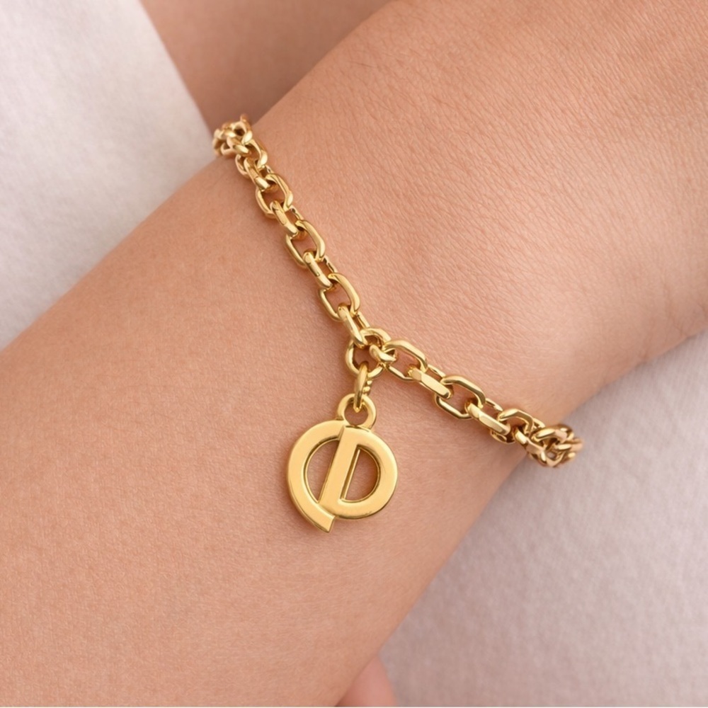 Christian Dior CD Logo Bracelet